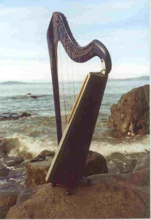 "Adaryn" 23-string harp
