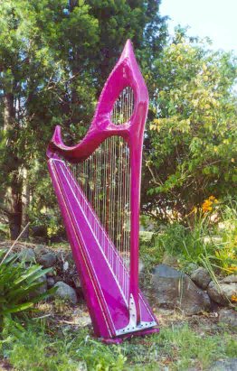 "Magus" 39-string harp
